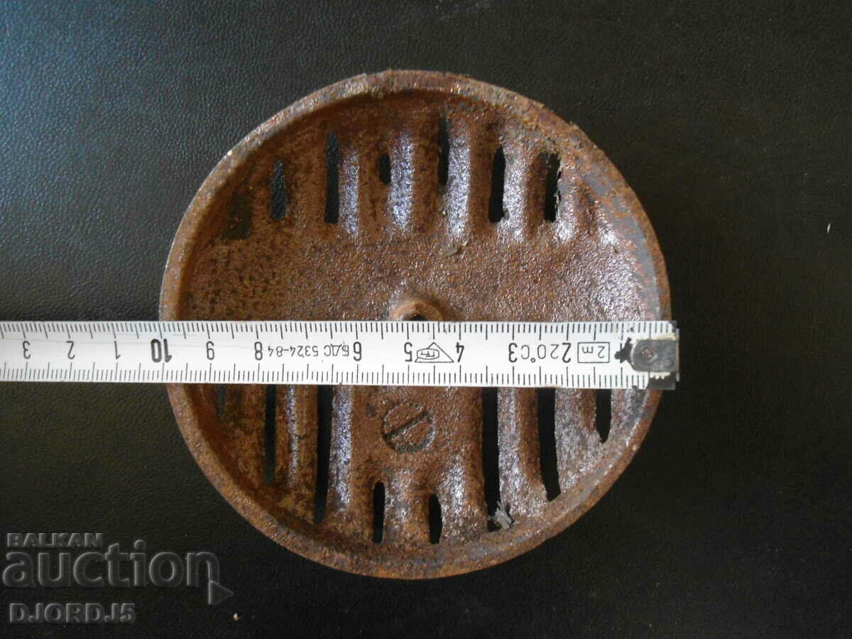 Auction  Application from an old solid fuel stove