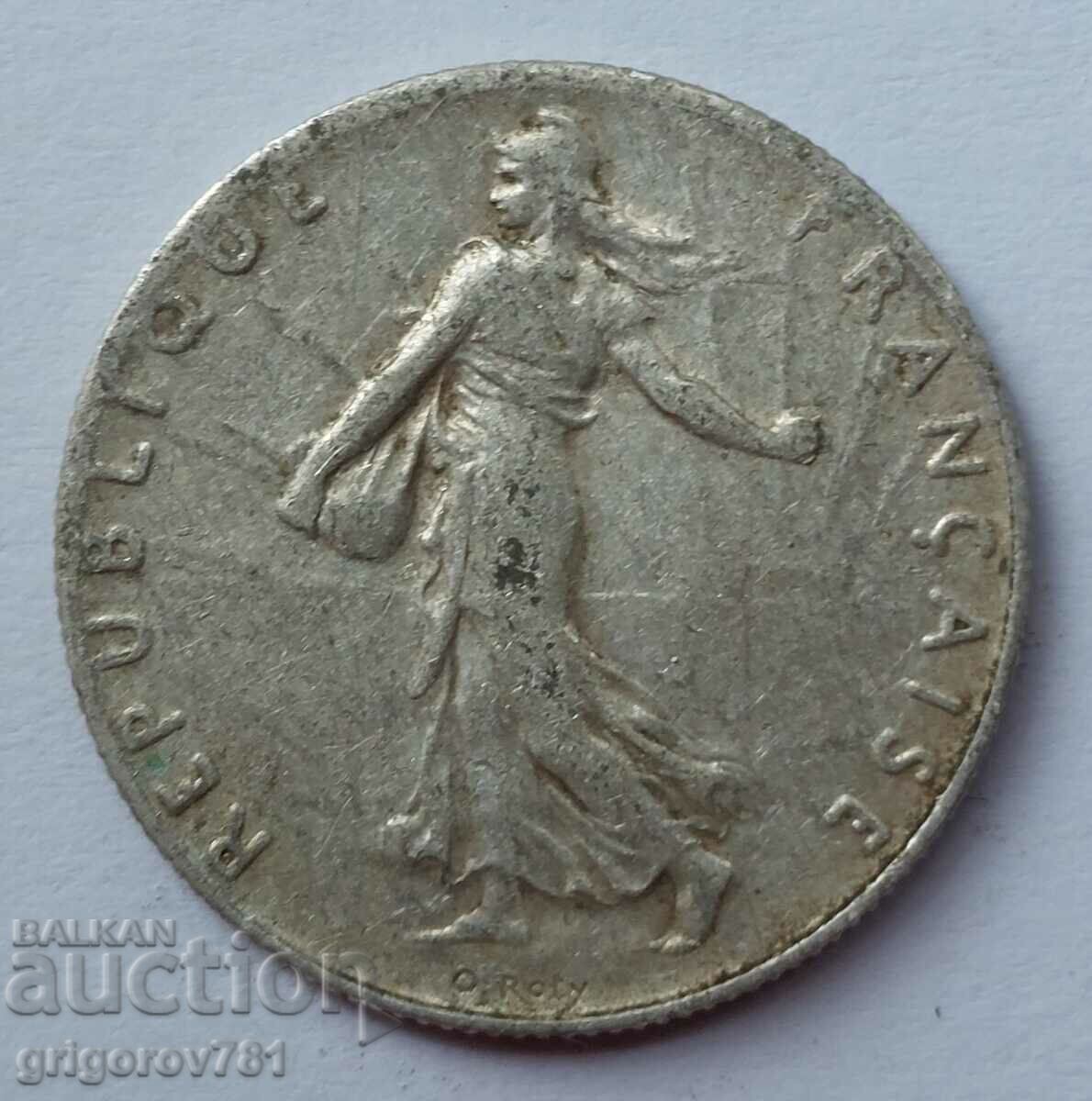 50 de cenți argint Franța 1917 - monedă de argint №46 cu preț 7.50 BGN | € 3.83 50 de cenți argint Franța 1917 - monedă de argint №46 cu preț 7.50 BGN | € 3.83