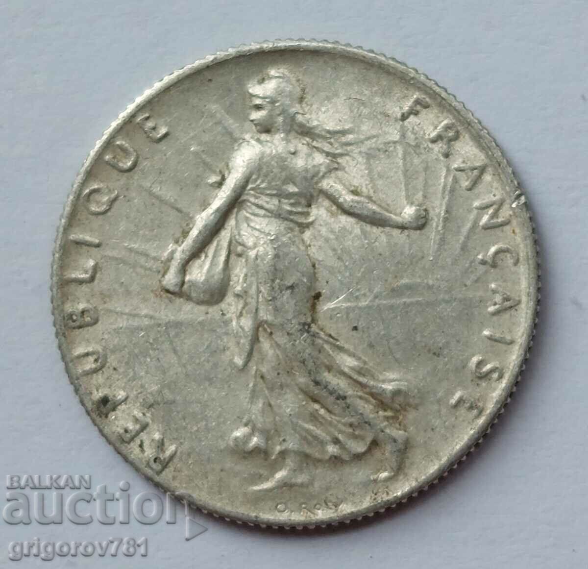 50 de cenți argint Franța 1917 - monedă de argint №48 cu preț € 3.83 | 7.49 BGN