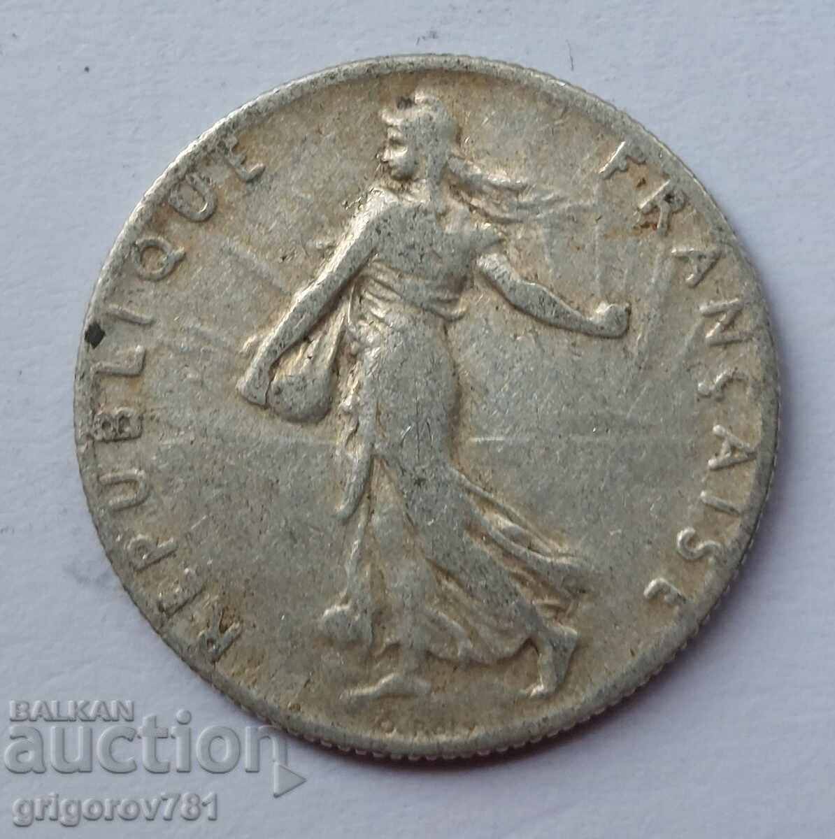 50 de cenți argint Franța 1916 - monedă de argint №50 cu preț € 3.83 | 7.49 BGN