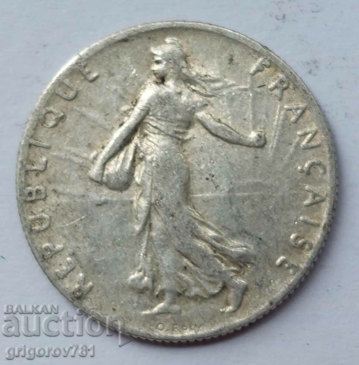 50 de cenți argint Franța 1916 - monedă de argint №51 cu preț € 3.83 | 7.49 BGN