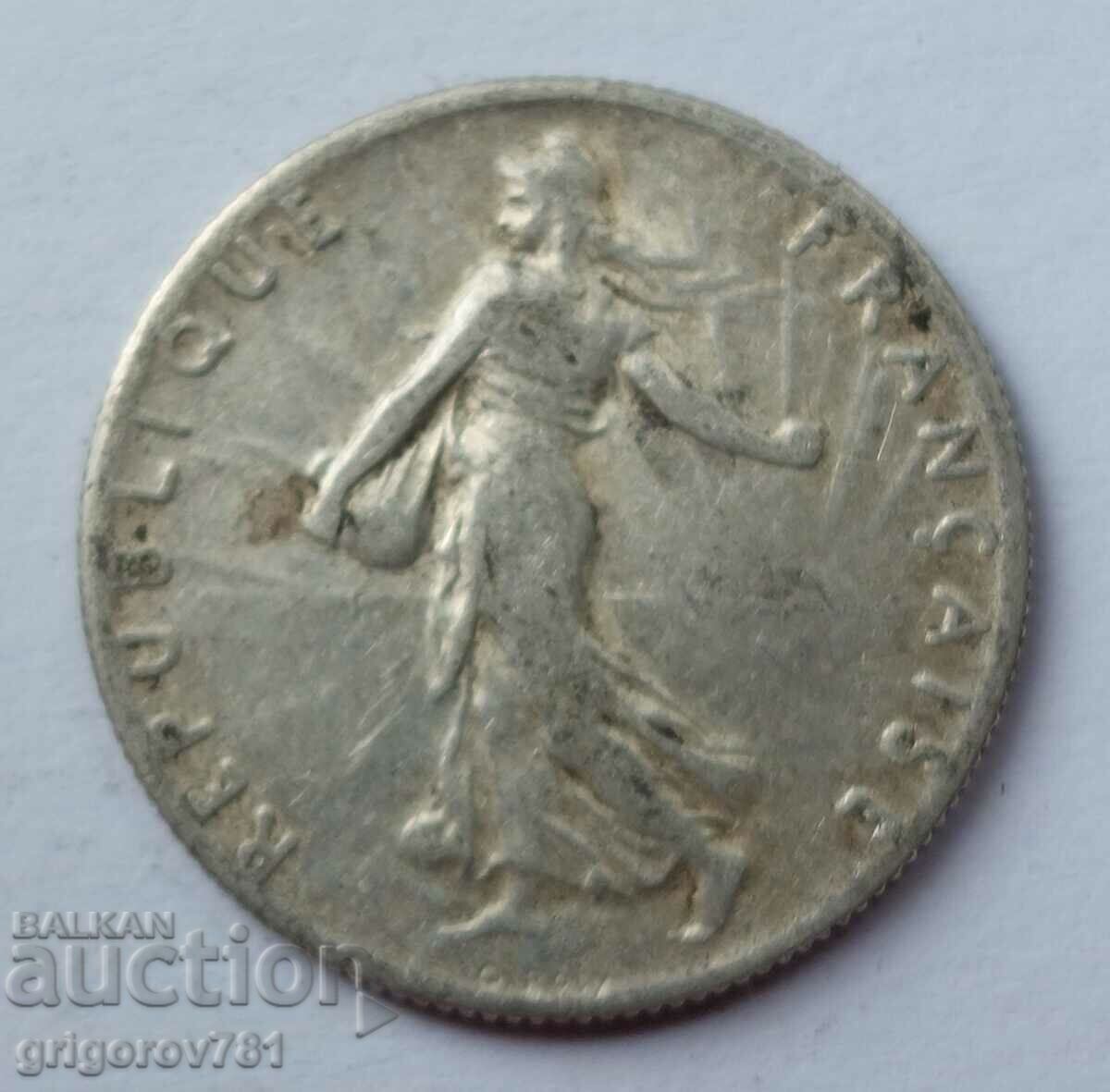 50 de cenți argint Franța 1916 - monedă de argint №55 cu preț € 3.83 | 7.49 BGN