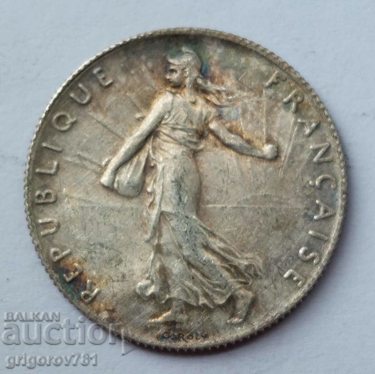 50 de cenți argint Franța 1916 - monedă de argint №56 cu preț € 3.83 | 7.49 BGN