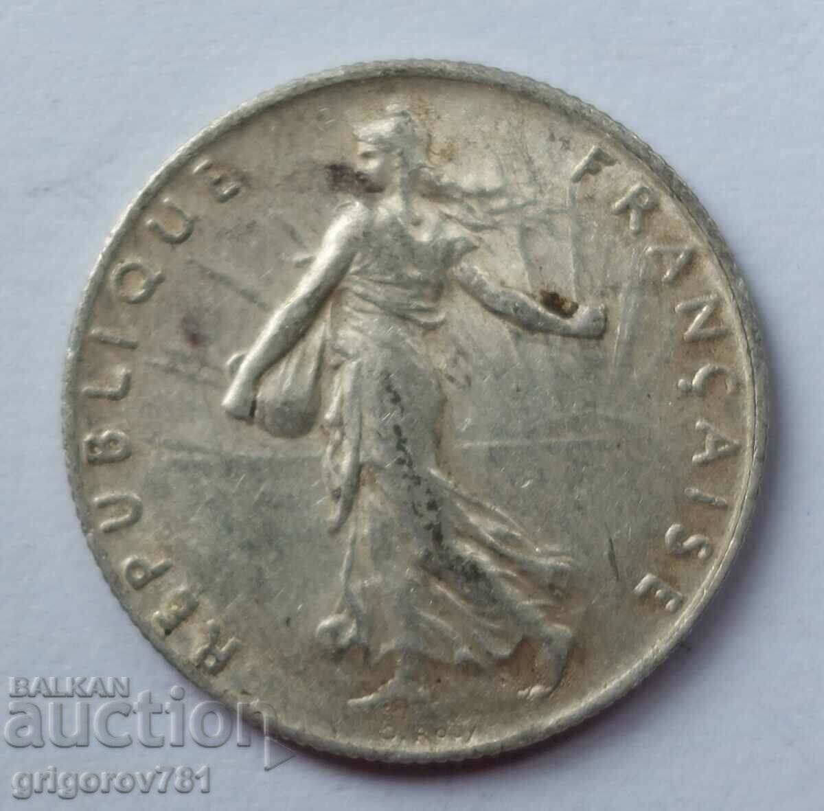 Ασημένιο 50 εκατοστά Γαλλία 1916 - ασημένιο νόμισμα №59 με τιμή € 3.83 | 7.49 BGN