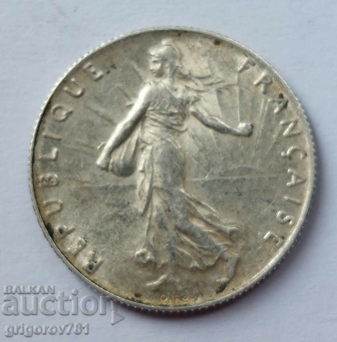 50 de cenți argint Franța 1915 - monedă de argint №61 cu preț € 3.83 | 7.49 BGN