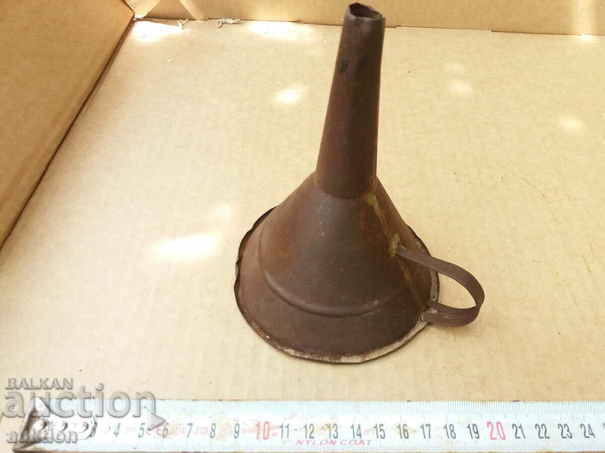 METAL FUNNY FOR BRANDY, FUEL, ETC. - 5 METAL FUNNY FOR BRANDY, FUEL, ETC. - 5