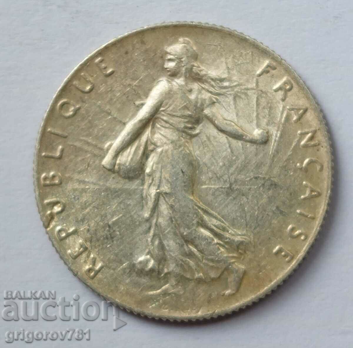 50 de cenți argint Franța 1915 - monedă de argint №62 cu preț € 3.83 | 7.49 BGN