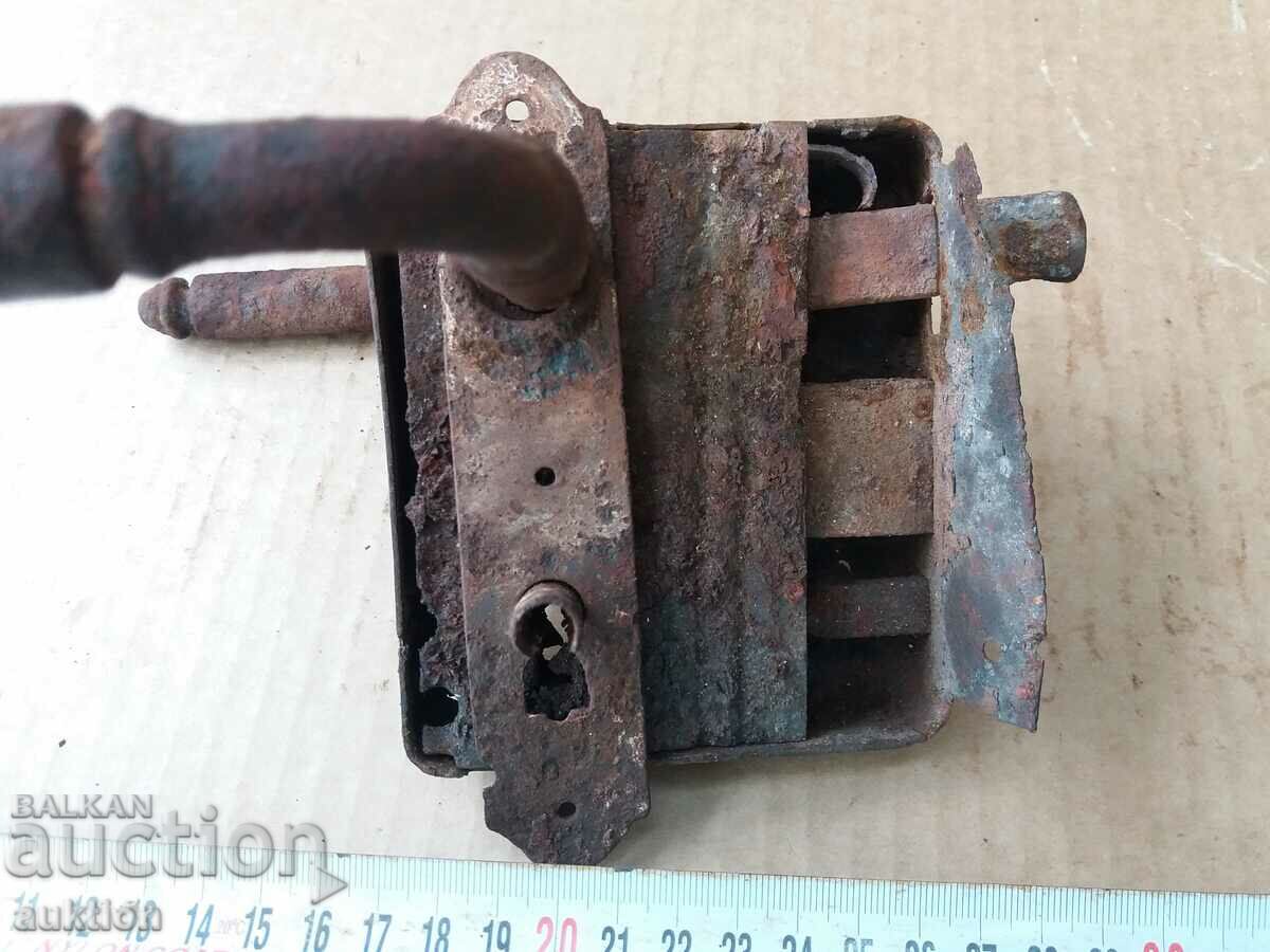 REVIVAL LOCK - WROUGHT IRON - 6 REVIVAL LOCK - WROUGHT IRON - 6