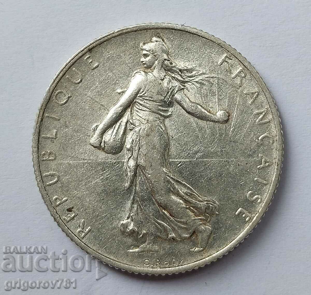 2 franci argint Franța 1915 - monedă de argint №3 cu preț € 12.27 | 24.00 BGN
