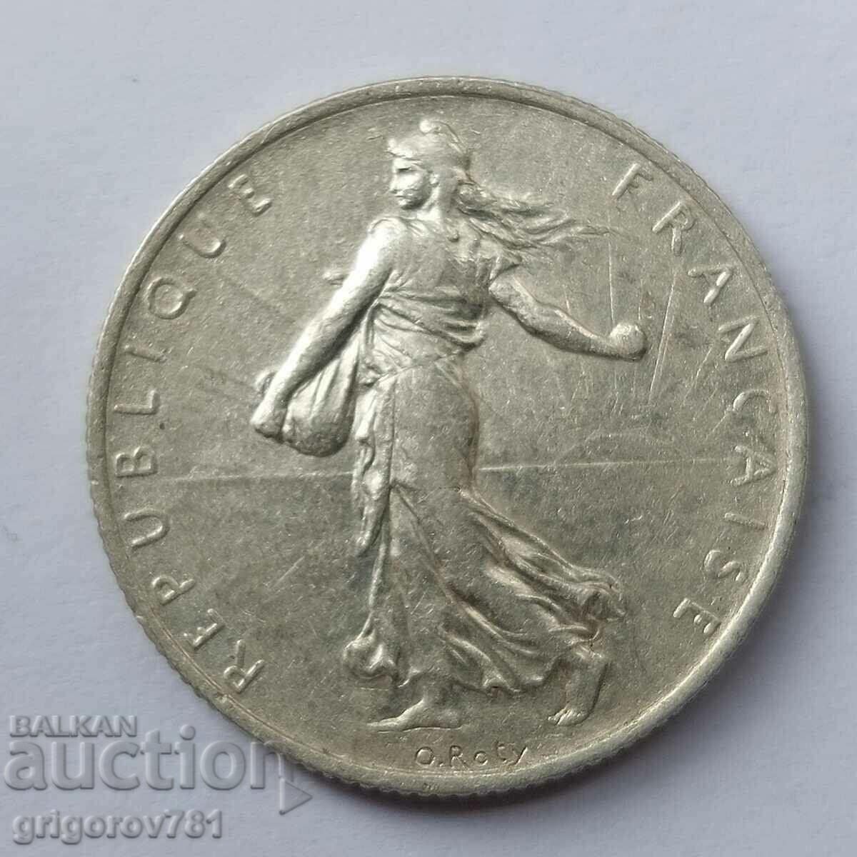 Ασημένιο 2 φράγκα Γαλλία 1914 - ασημένιο νόμισμα №12 με τιμή € 12.27 | 24.00 BGN