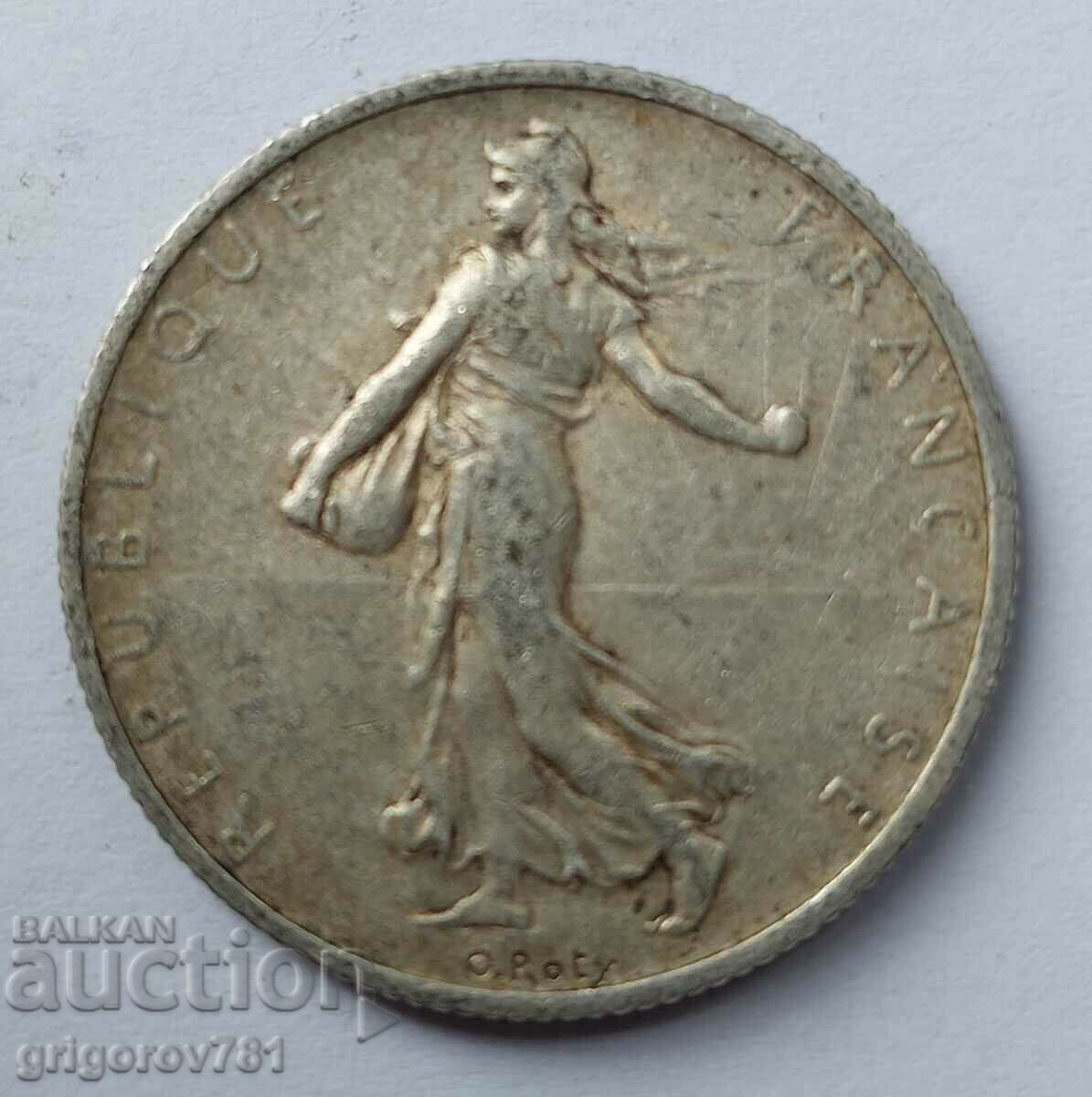 2 franci argint Franța 1905 - monedă de argint №19 cu preț € 12.27 | 24.00 BGN