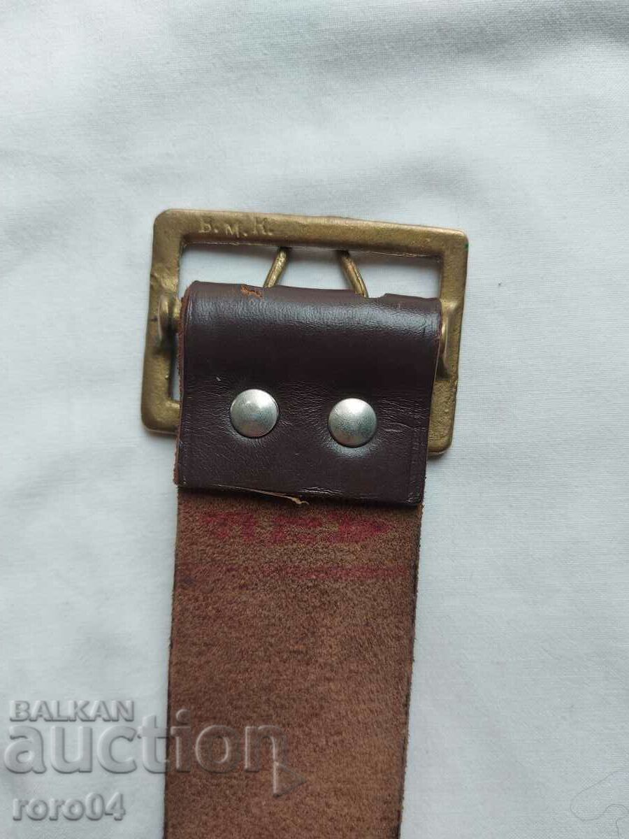 Auction BELT - B.M.K. - WW II Auction BELT - B.M.K. - WW II