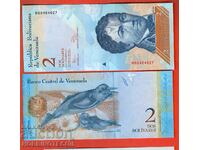 ВЕНЕЦУЕЛА VENEZUELA 2 Боливар issue 27 12 2012 НОВА UNC