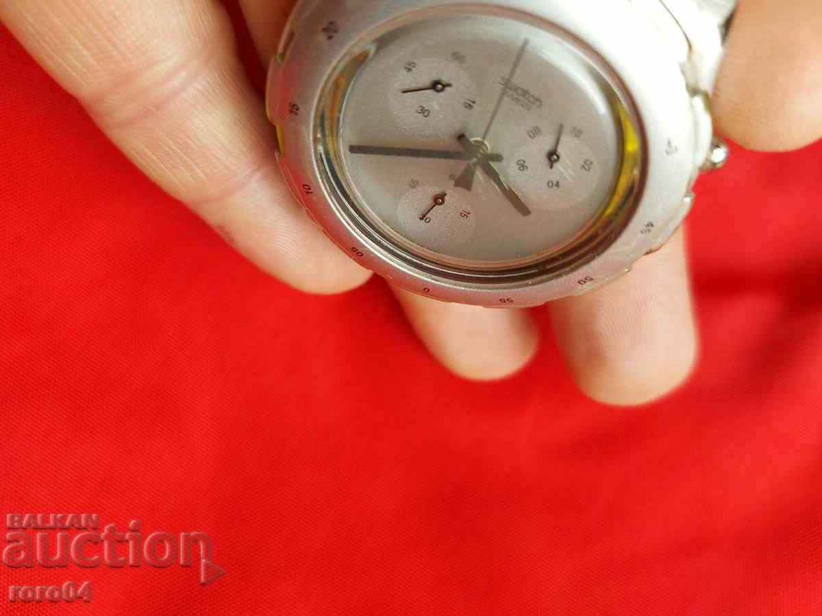 Auction SWATCH CHRONOGRAPH - SWISS Auction SWATCH CHRONOGRAPH - SWISS