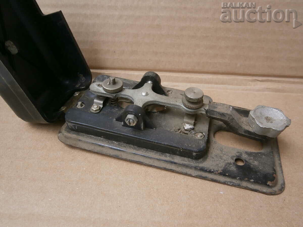 Morse key is part of the Morse system apparatus - 7 Morse key is part of the Morse system apparatus - 7