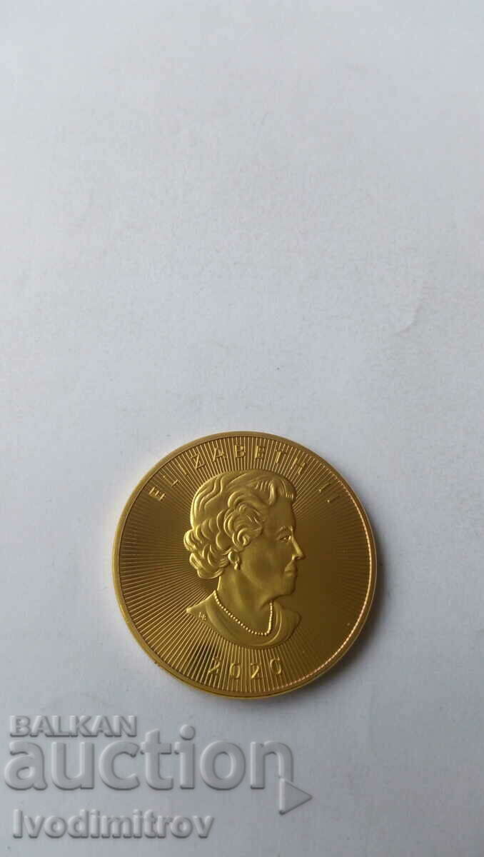 Gold plaque CANADA Elizabeth II 2020 with price 17.45 BGN | € 8.92