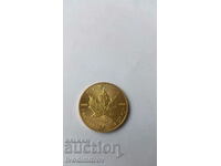 Gold plaque CANADA Elizabeth II 2020