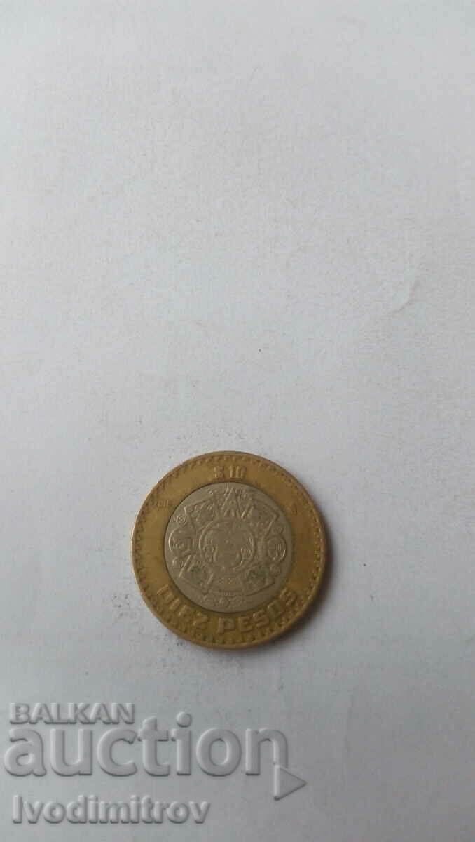 Μεξικό 10 πέσος 2010