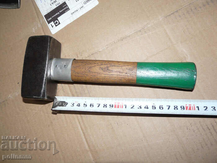 Old German blacksmith hammer - 140