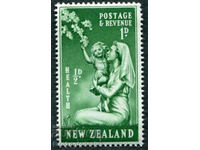 NEW ZEALAND 1949 1d+1/2d green SG698 mint MH