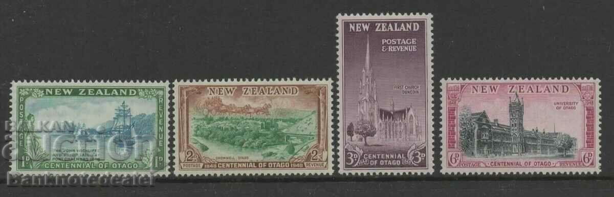 Noua Zeelandă 1948 Centennial of Otago set SG 692-695