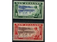 Noua Zeelandă 1948 SG # 696-7 Ștampile de sănătate, set MH