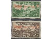 New Zealand 1946 Health set SG 678 - 679 MH.