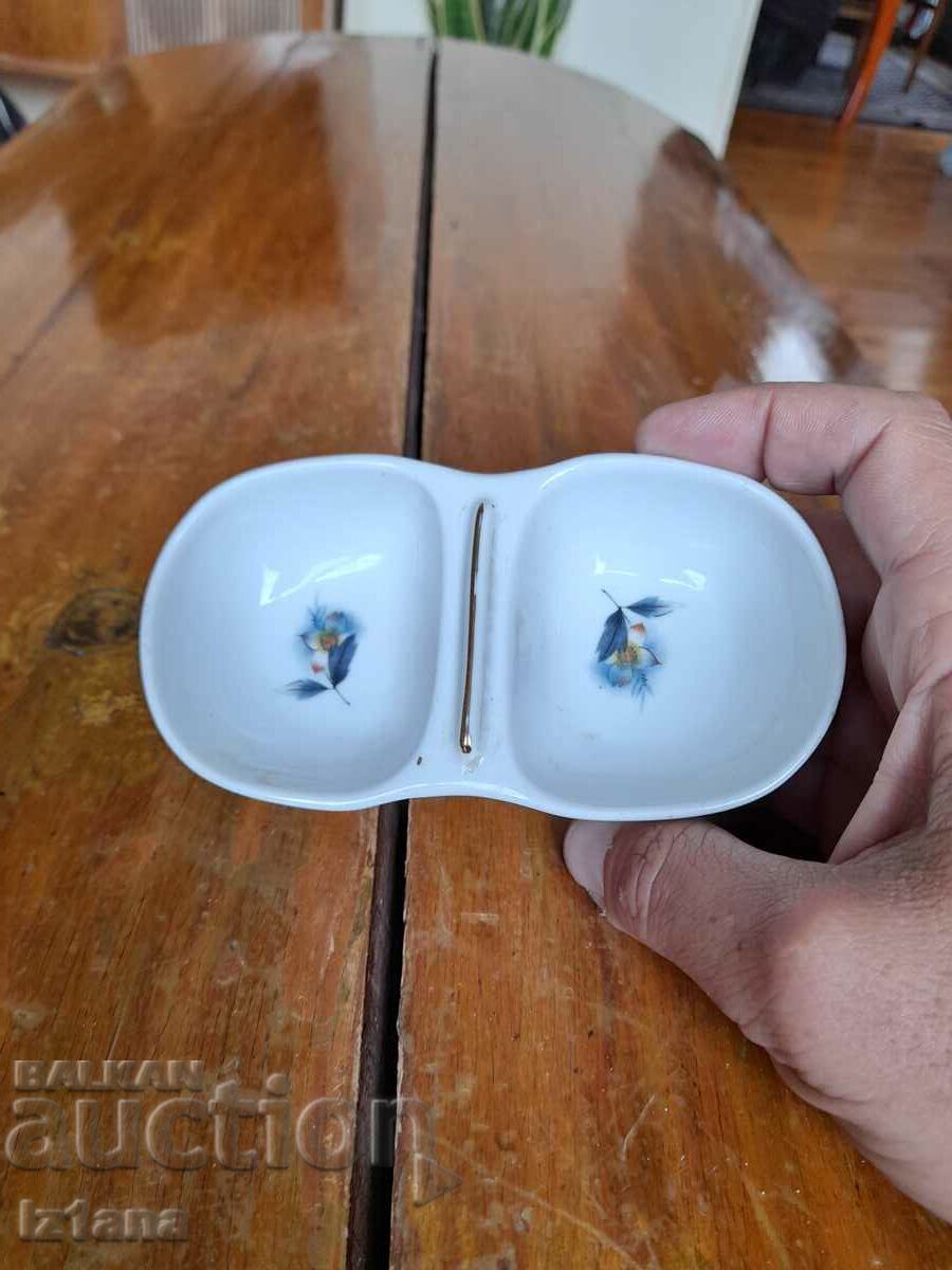 Old porcelain salt shaker with price 18.00 BGN | € 9.20