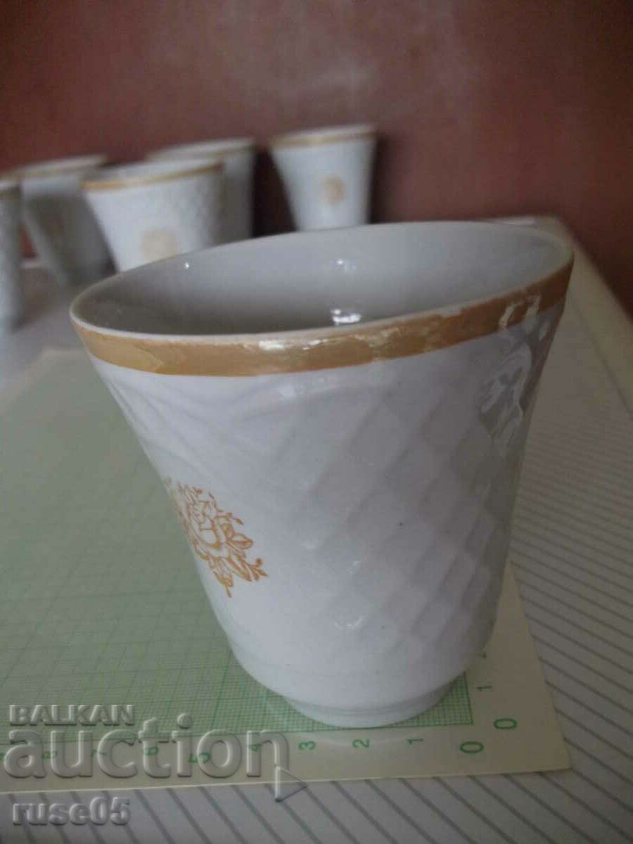 Lot of 6 pcs. porcelain cups - 5
