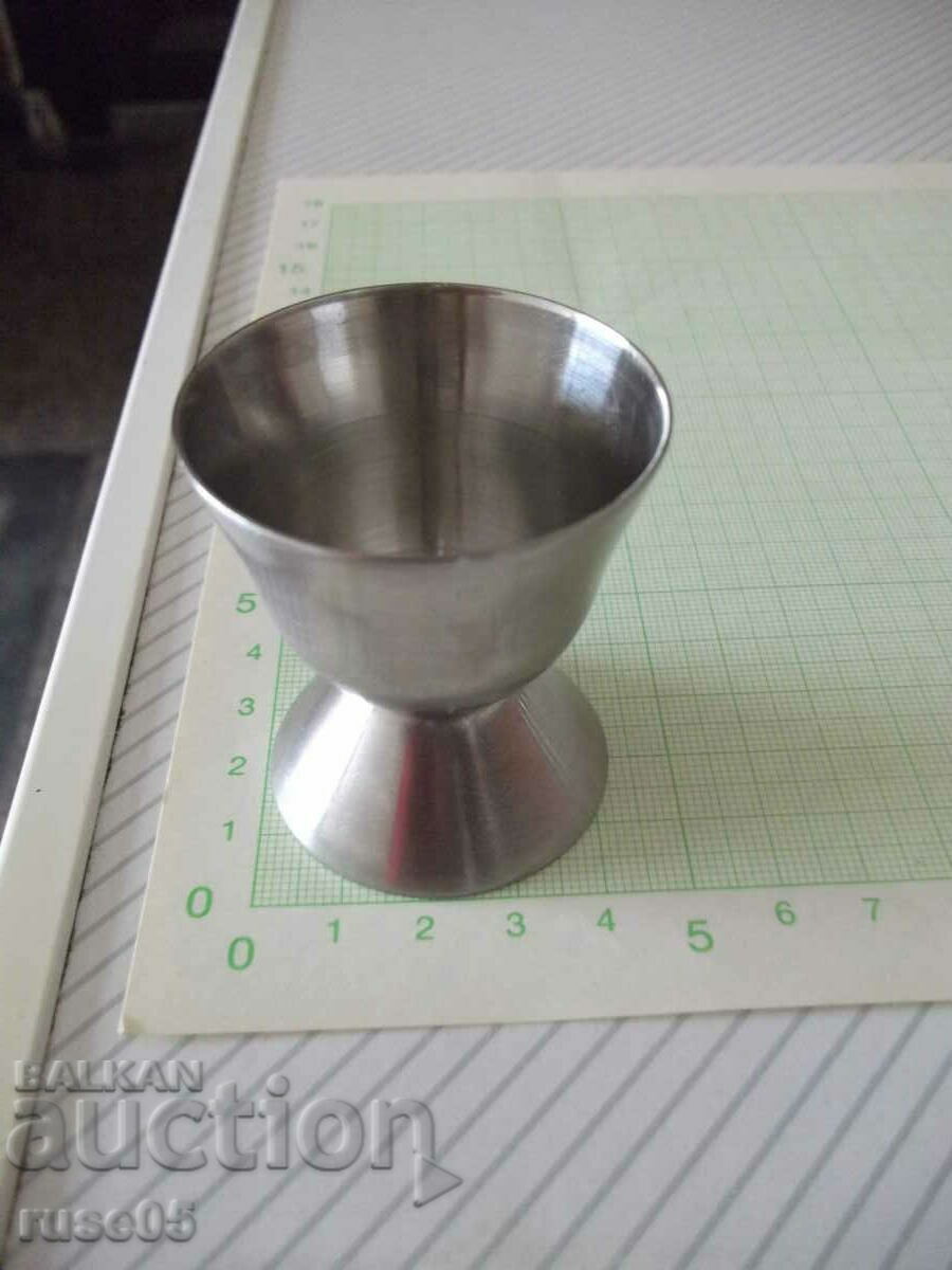 Lot of 10 pcs. cups small metal alpaca - 6 Lot of 10 pcs. cups small metal alpaca - 6