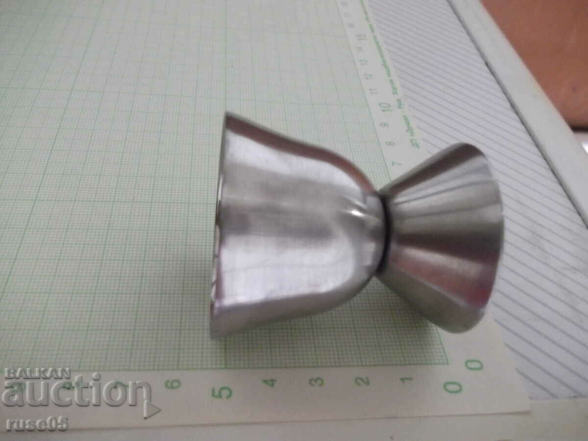 Lot of 10 pcs. cups small metal alpaca - 7 Lot of 10 pcs. cups small metal alpaca - 7