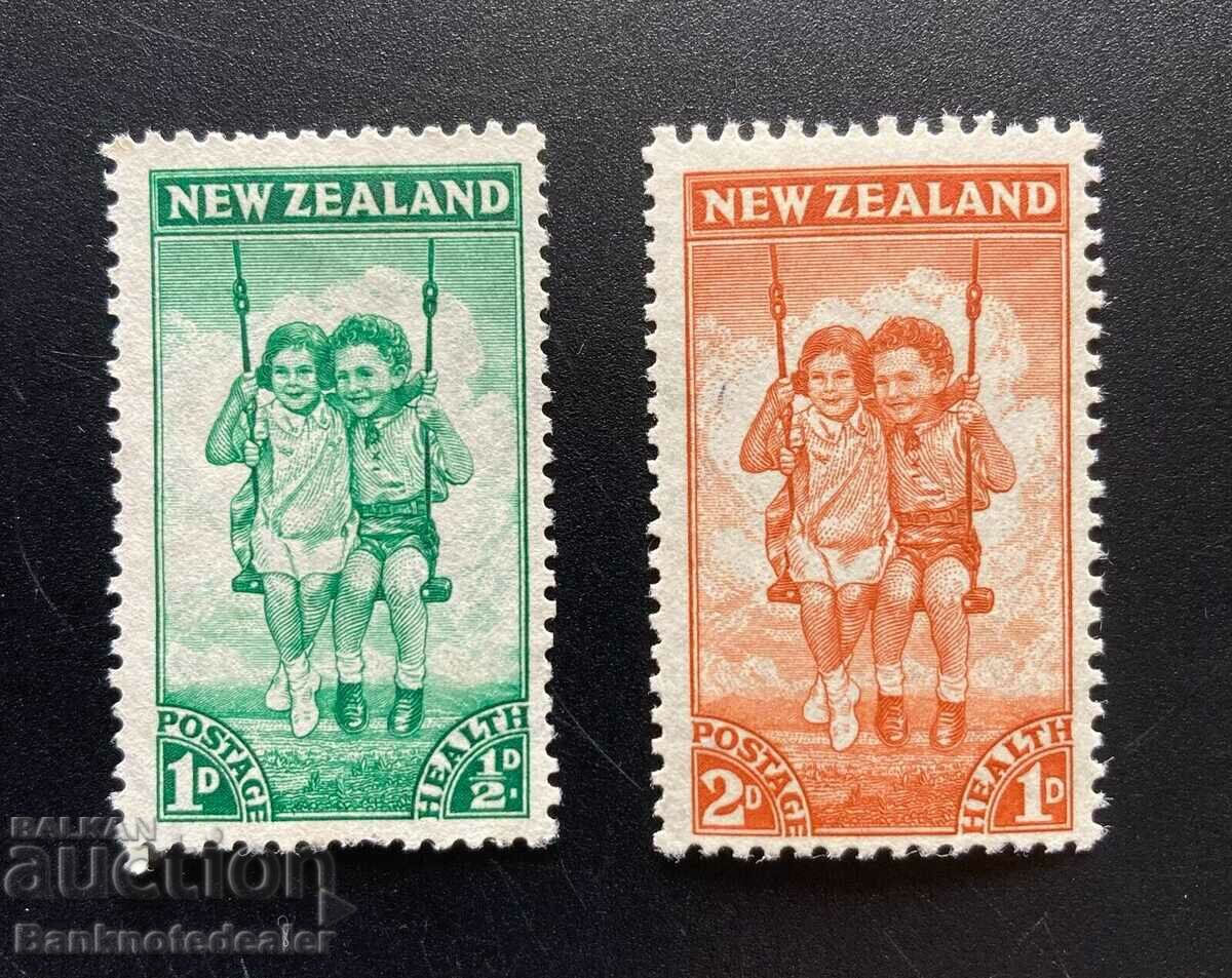 New Zealand Stamp 1942 Health Stamp Swing - Mint Hinged