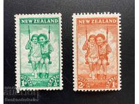 Σφραγίδα Νέας Ζηλανδίας 1942 Health Stamp Swing - Mint Hinged