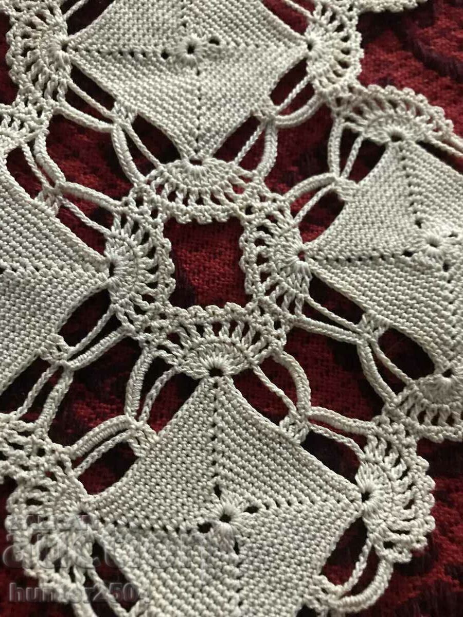 Crochet tablecloth 55/33 cm with price 24.95 BGN | € 12.76 Crochet tablecloth 55/33 cm with price 24.95 BGN | € 12.76