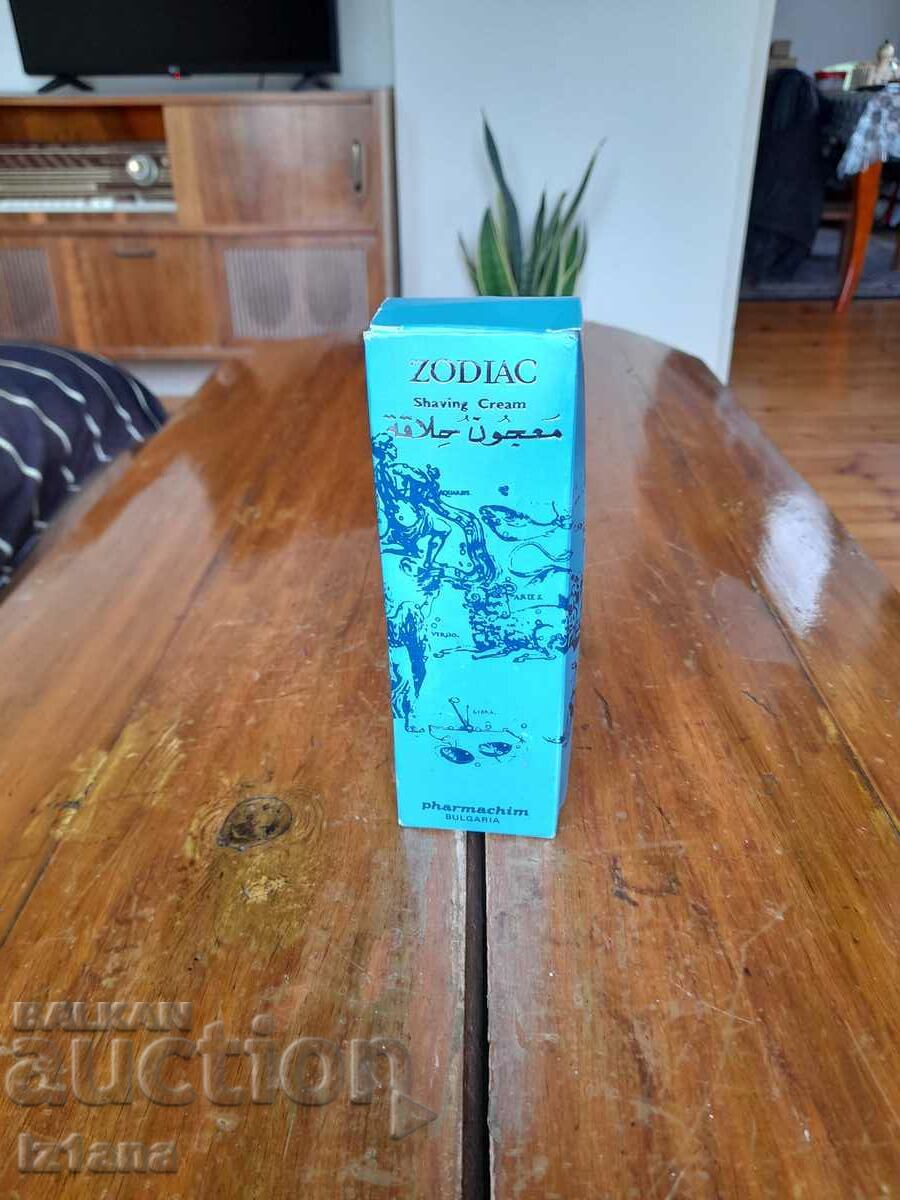 Old shaving cream Zodiac
