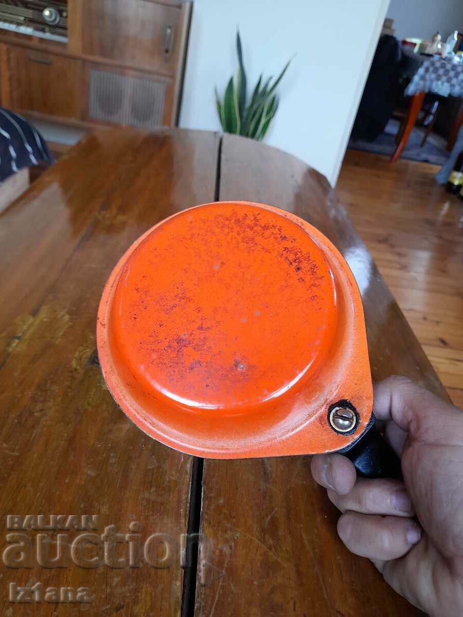 Παλιό σμάλτο τηγάνι ομελέτας, ταψί - 5