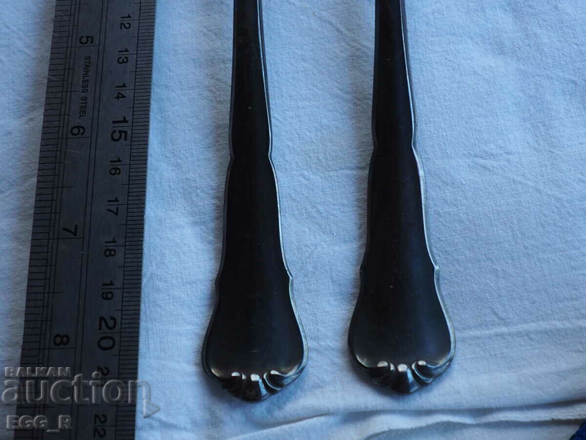 Аукцион Посребрени Лъжица и Вилица прибори BSF 90 нови масивни Аукцион Посребрени Лъжица и Вилица прибори BSF 90 нови масивни