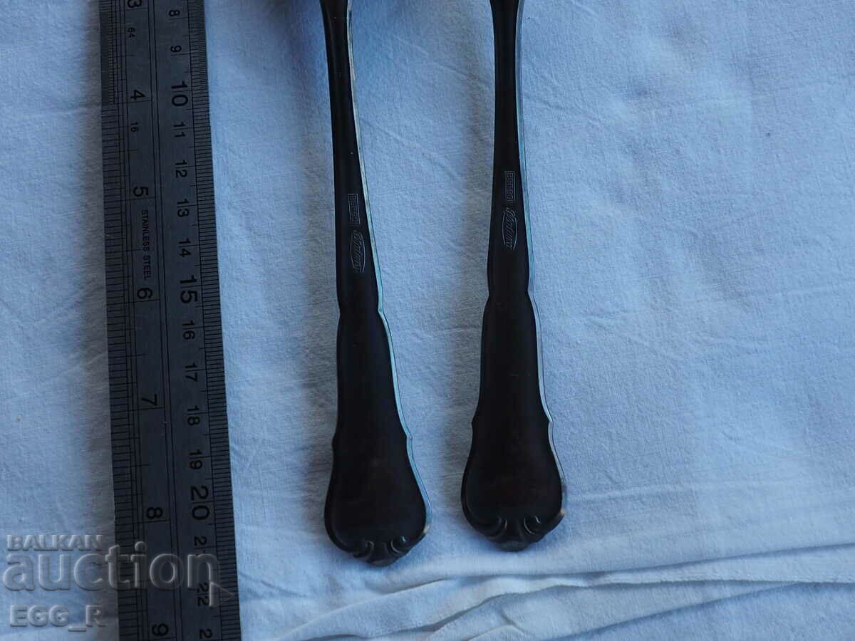 Посребрени Лъжица и Вилица прибори BSF 90 нови масивни - 5 Посребрени Лъжица и Вилица прибори BSF 90 нови масивни - 5