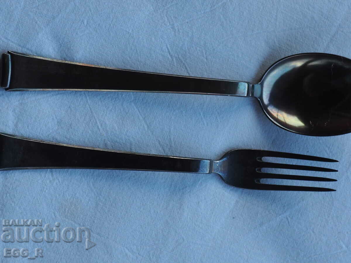 Silver-plated Spoon and Fork utensils WMF 90 new solid with price 12.00 BGN | € 6.14 Silver-plated Spoon and Fork utensils WMF 90 new solid with price 12.00 BGN | € 6.14