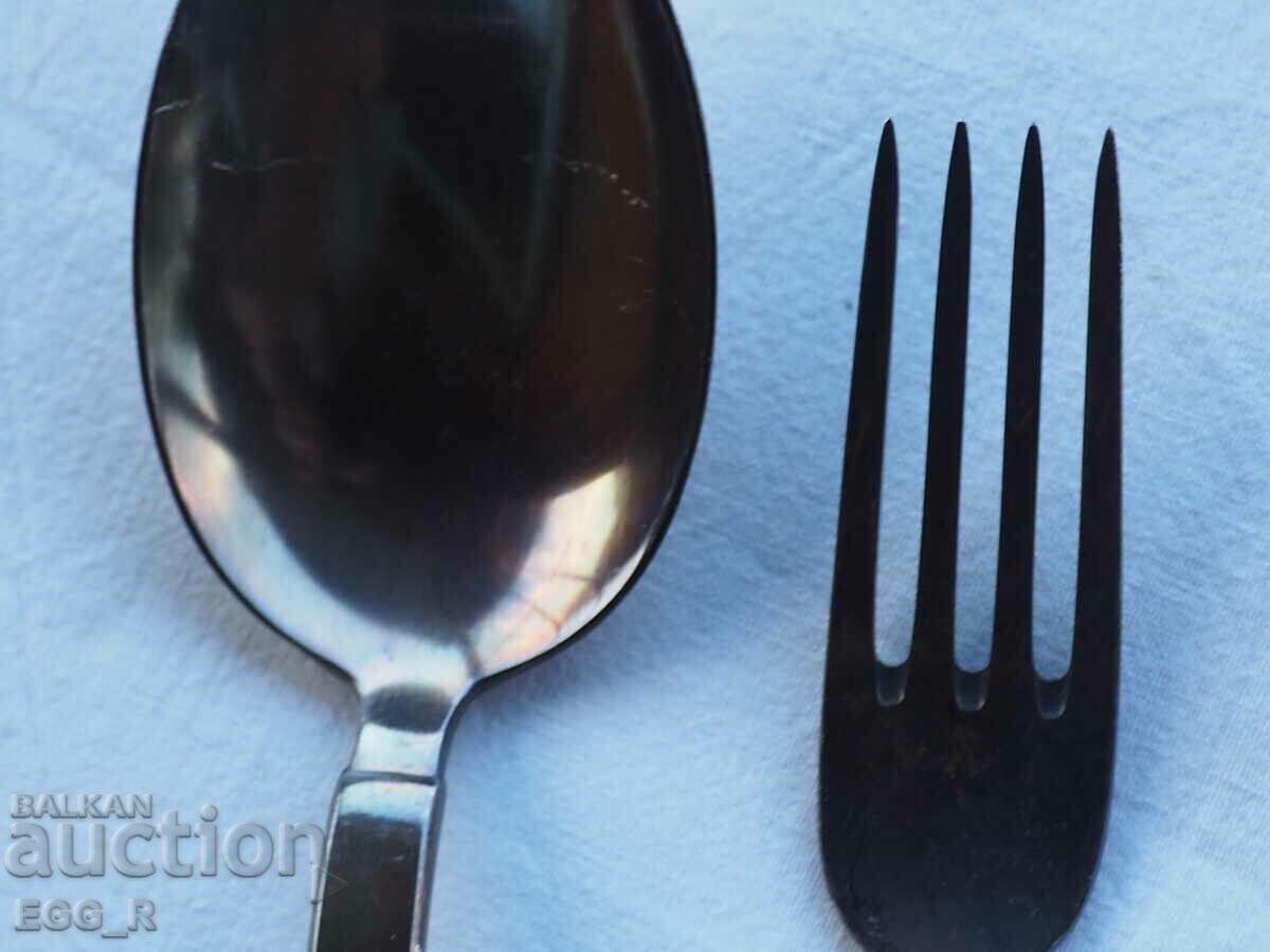 Auction Silver-plated Spoon and Fork utensils WMF 90 new solid Auction Silver-plated Spoon and Fork utensils WMF 90 new solid