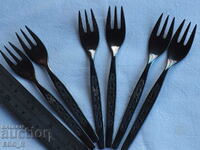 Silver-plated forks BMF 100 new solid 6 pcs.