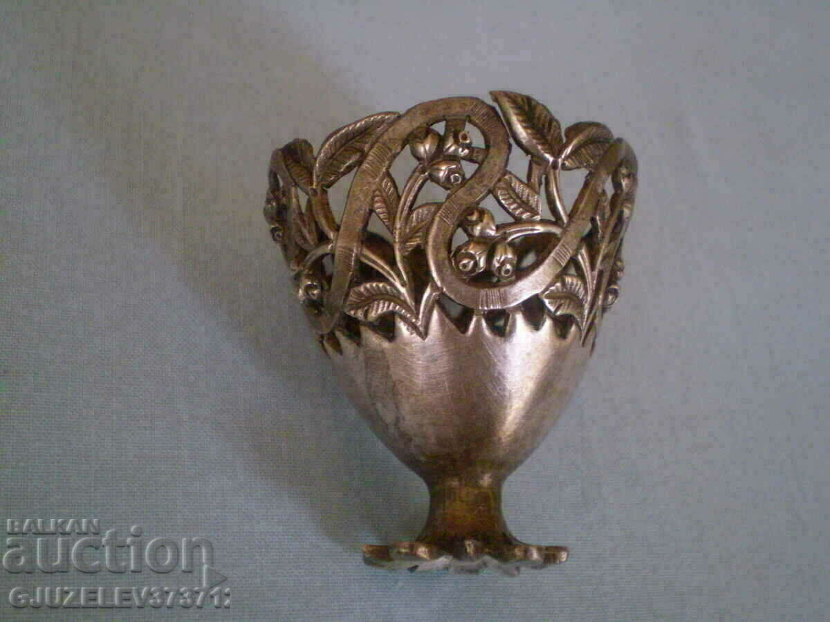 Authentic silver Easter egg holder with price 199.00 BGN | € 101.75