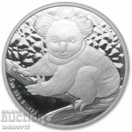 1 oz Сребро Австралийска Коала 2009