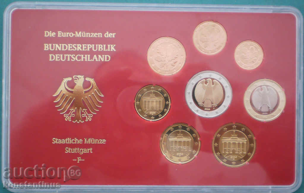 Germany Euro Set 2004 F UNC