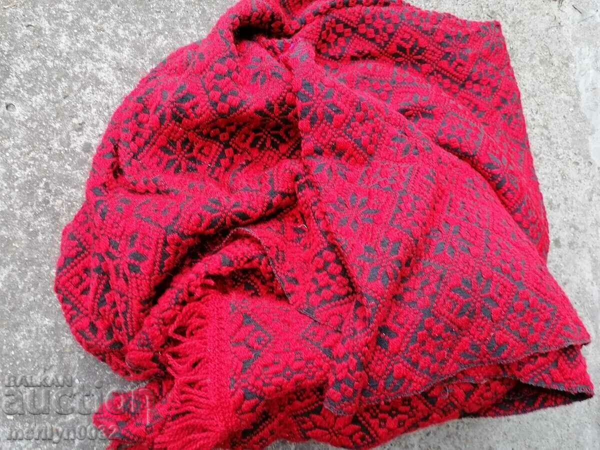 Old coverlet red woolen carpet patterned carpet - 7 Old coverlet red woolen carpet patterned carpet - 7