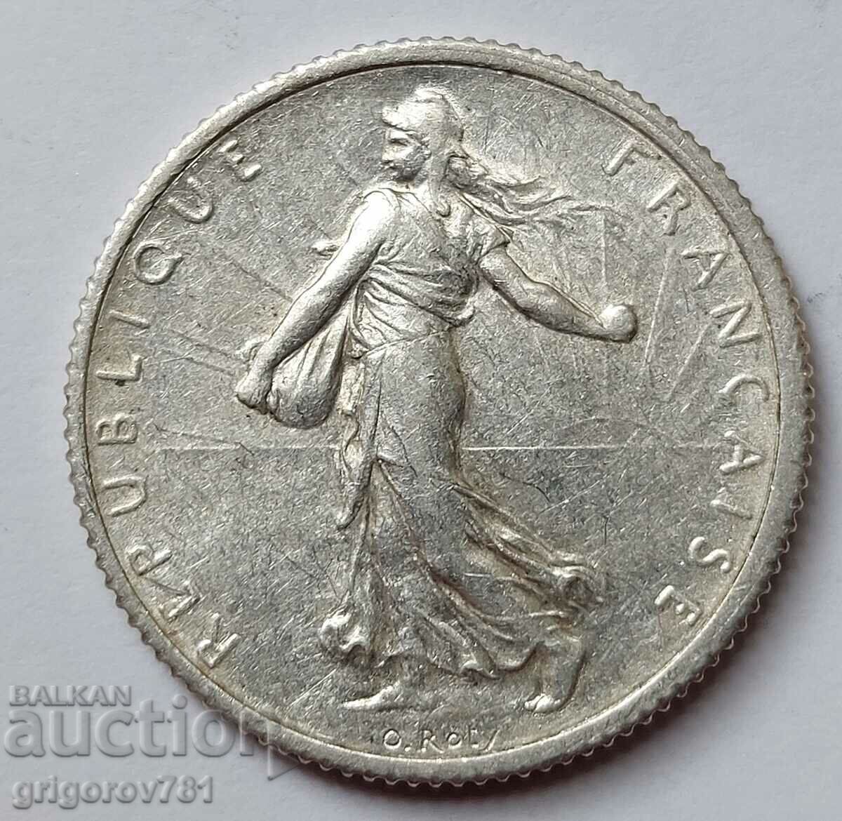 1 франк сребро Франция 1917 - сребърна монета №15 с цена € 6.14 | 12.01 лв. 1 франк сребро Франция 1917 - сребърна монета №15 с цена € 6.14 | 12.01 лв.