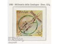 1988. Spania. Aniversarea a 1000 de ani a Cataloniei.
