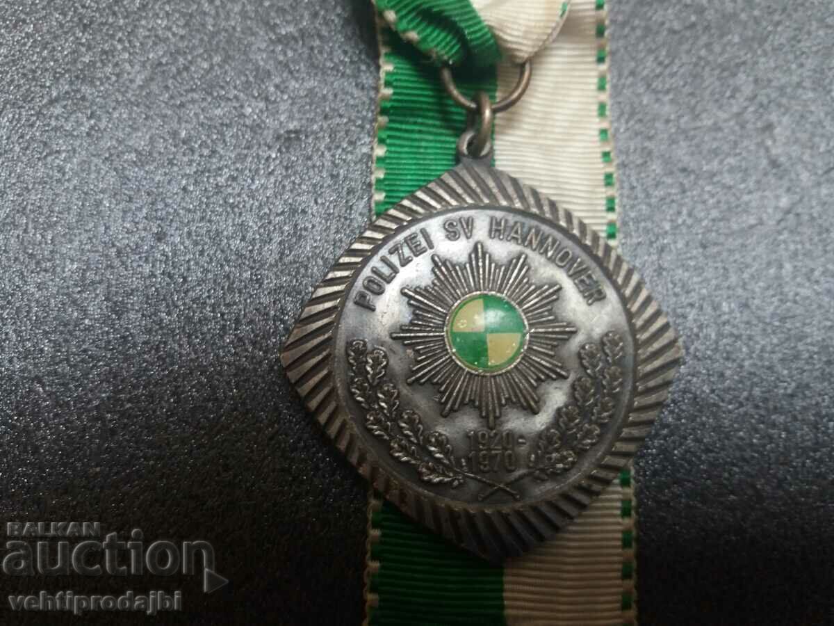 Auction German Police Medal Auction German Police Medal