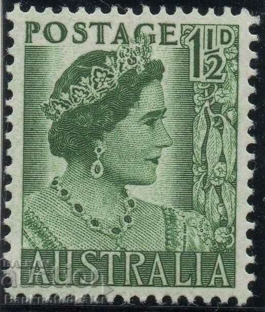 Australia 1.5d 1950 KGVI Early Issue MH