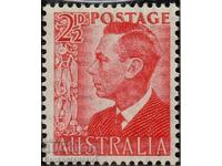 Australia 1950-52 Early Issue 2.5d MH